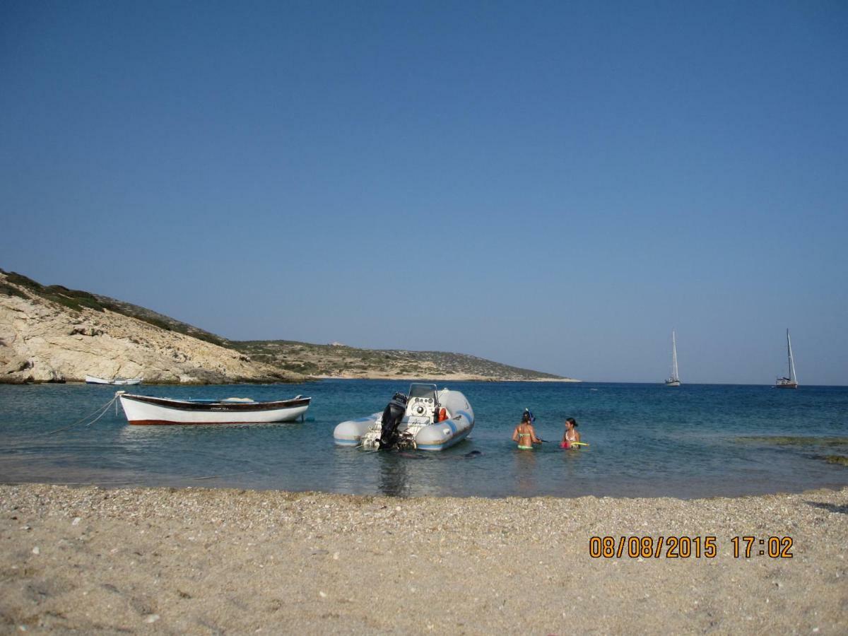 Vegera Beach House, Donoussa Buitenkant foto